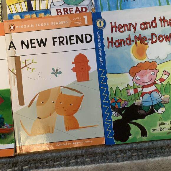 Lot of 12 Level 1 RL~Ready to-I Can Read-Step into Reading-Learn Read Books MIX - Picture 5 of 8
